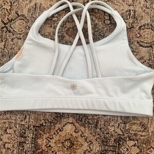 Athleta Kids Sky Blue Strappy Sports Bra